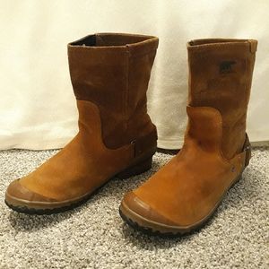 Sorel SlimShortie Elk Winter Waterproof Boots